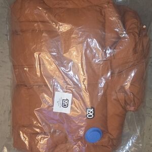 Orange Spice Puffer Jacket